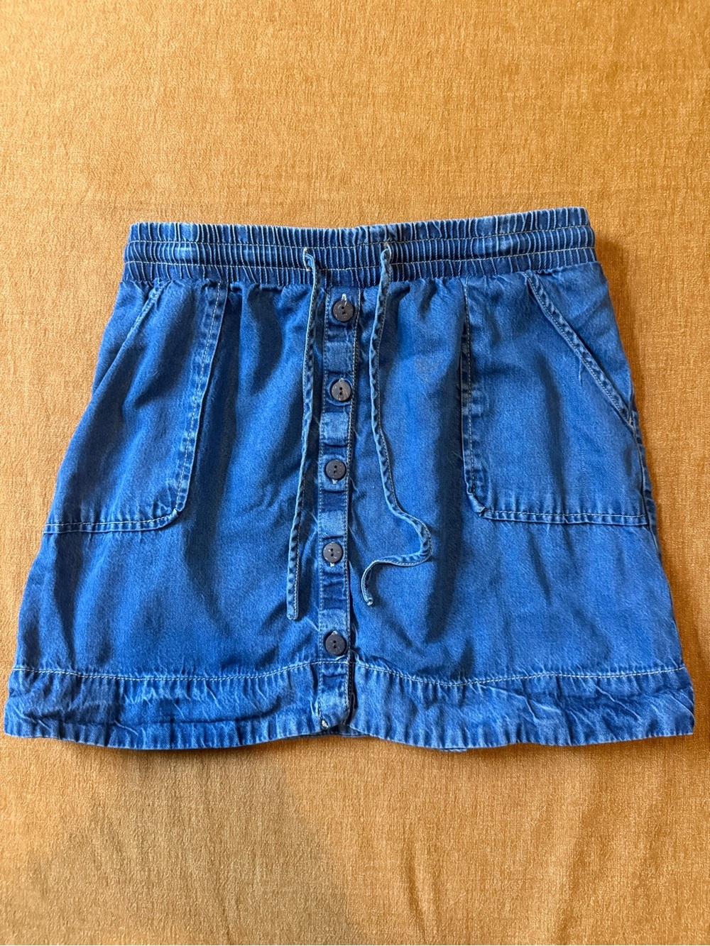 Universal Thread Denim Chambray Mini Skirt
